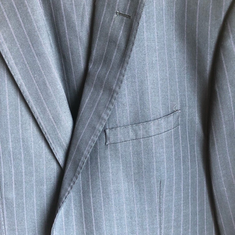 Men’s Italian Pin-Stripe Suit